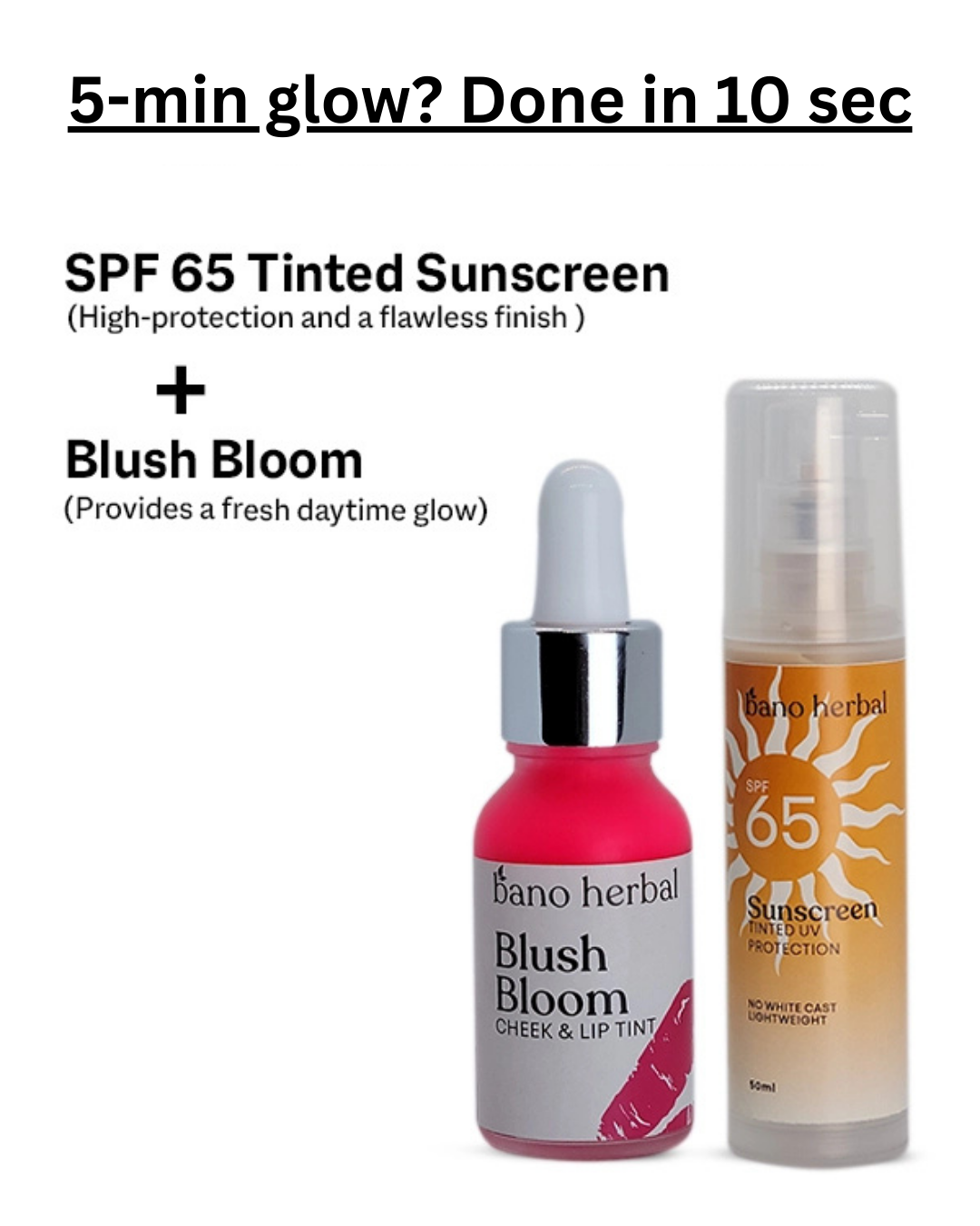 SPF & Glow duo