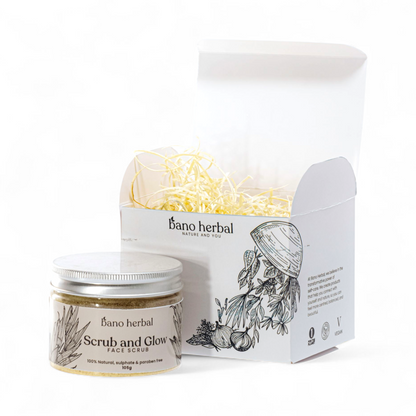 Scrub And Glow - Face+Body Scrub